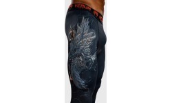 Леггинсы Venum Thunder Dragon, черный/серый/медный