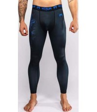 Venum Thunder Dragon Spats - Black/Royal Blue