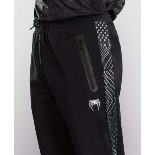 Спортивные брюки Venum Midnight Fury – чёрные/серые/серебристые