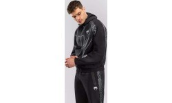 Спортивная куртка Venum Midnight Fury – чёрная/серая/серебристая