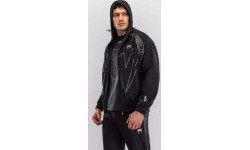 Спортивная куртка Venum Midnight Fury – чёрная/серая/серебристая