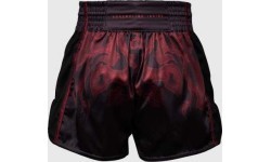 Venum Spectre Muay Thai šortai, juodi/raudoni