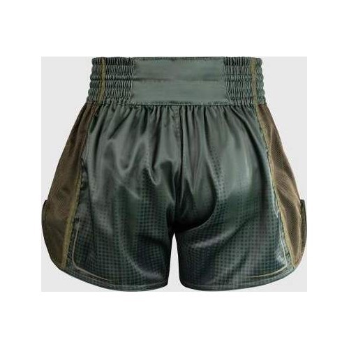 Muay Thai šortai Venum Stealth, chaki/tamsiai žali