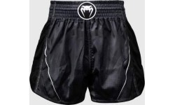 Venum Stealth Muay Thai šortai - juodi/balti