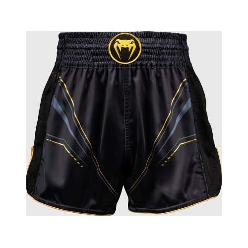 Venum Streamline Muay Thai Shorts - Black/Gold