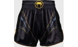 Venum Streamline Muay Thai Shorts - Black/Gold
