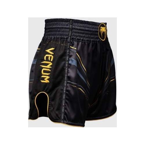 Venum Streamline Muay Thai Shorts - Black/Gold