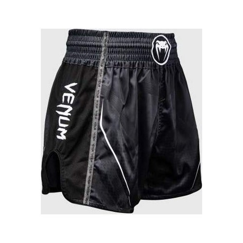 Venum Stealth Muay Thai šortai - juodi/balti