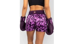 Venum Iris Muay Thai šortai moterims, slyvų/rožinės spalvos