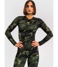 Venum x Sophia Rose moteriška ilgarankovė rashguard palaidinė – Forest Camo