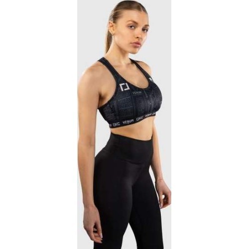 Karate Combat by Venum Sports Bra - Black/Grey
