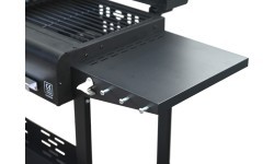 Kombinuotasis grilis DOMINO 2-in-1, dujos/medžio anglys