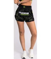 Venum Training Camp 4.0 Muay Thai Short - Black/Neon Green
