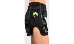 Venum Training Camp 4.0 Muay Thai šortai – juodi/neoninė žalia
