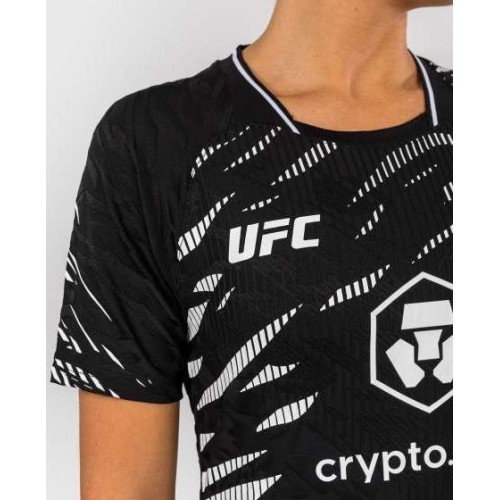 UFC Fusion by Venum Authentic Fight Night moteriški walkout marškinėliai – juodi