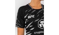 Женская выходная джерси UFC Fusion by Venum Authentic Fight Night – чёрная