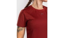 Venum Serpenti moteriški Dry-Tech marškinėliai, Burgundy/Ivory