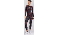 Venum x Sophia Rose moteriškas ilgarankovis raštinis marškinėlis Urban Red Camo
