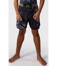 Venum Wolf Atak Kids Fightshorts - Black/Grey