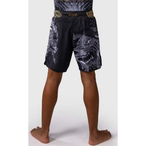 Venum Wolf Atak Kids Fightshorts - Black/Grey