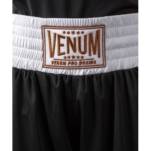Детские боксёрские шорты Venum Classic – чёрные/золотые