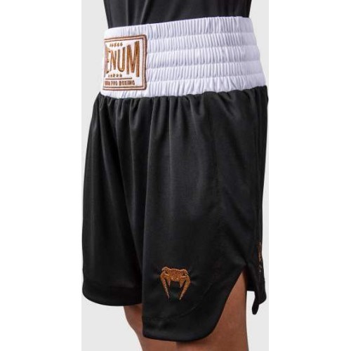 Детские боксёрские шорты Venum Classic – чёрные/золотые