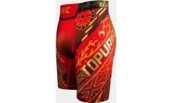 UFC Unrivaled by Venum Ilia Topuria Vale Tudo šortai vyrams, raudoni