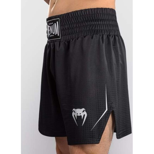 Venum Stealth bokso šortai, juodi/balti