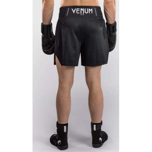 Venum Stealth bokso šortai, juodi/balti