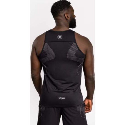 Venum Nexus Dry-Tech marškinėliai be rankovių - juoda/sidabrinė