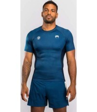 Venum x Roger Gracie Academy trumparankoviai marškinėliai Rashguard - mėlyni