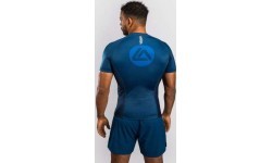 Venum x Roger Gracie Academy Short Sleeve Rashguard - Blue