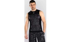 Рашгард без рукавов Venum G-Fit Scales, чёрный/антрацитово-серый