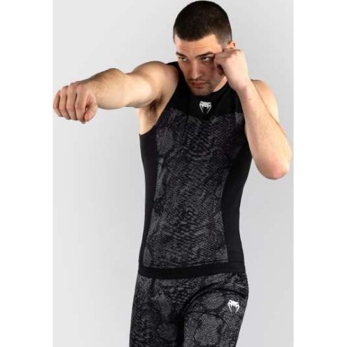 Venum G-Fit Scales berankovis rashguard, juodas/antracito pilkas