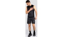 Рашгард без рукавов Venum G-Fit Scales, чёрный/антрацитово-серый