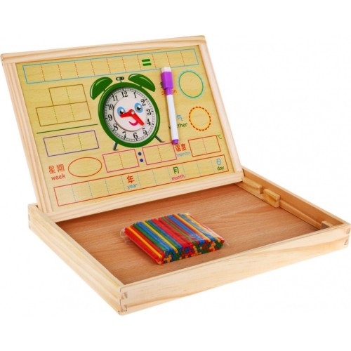 Magnetic Wood Board For Learning Accessories