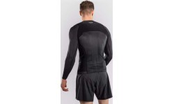 Marškinėliai Venum Stealth Rashguard ilgomis rankovėmis, juodi/balti