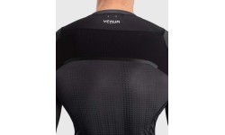 Marškinėliai Venum Stealth Rashguard ilgomis rankovėmis, juodi/balti