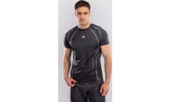 Футболка Venum Stealth Dry-Tech, чёрная/белая