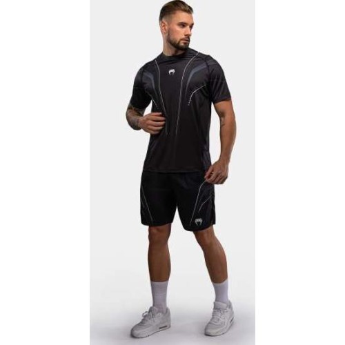 Футболка Venum Streamline Dry-Tech, черно-белая