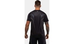Футболка Venum Streamline Dry-Tech, черно-белая