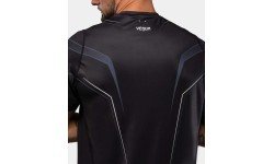 Футболка Venum Streamline Dry-Tech, черно-белая
