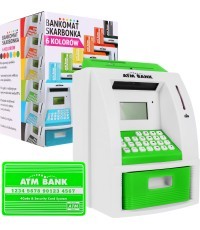 Žaislinis bankomatas, žalias