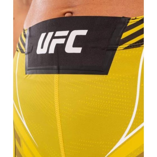 UFC Venum Authentic Fight Night Women's Vale Tudo Shorts - Short Fit - Yellow