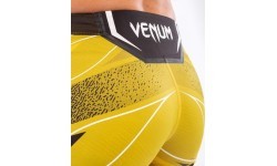 UFC Venum Authentic Fight Night moteriški Vale Tudo šortai – Short Fit – geltoni