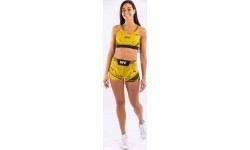Женские шорты Vale Tudo UFC Venum Authentic Fight Night – Short Fit – жёлтые