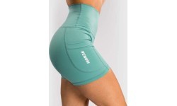 Venum Essential moteriški dviratininkų šortai – vandens žali