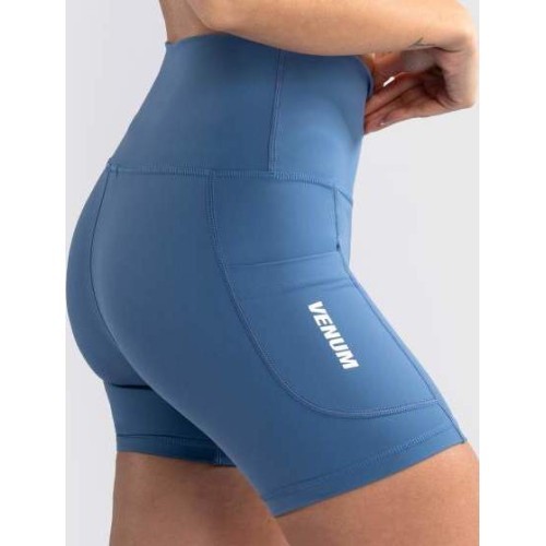 Venum Essential moteriški dviratininko šortai - Storm Blue