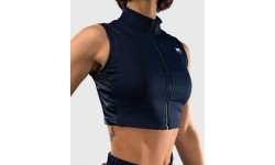 Venum Sculpt Shape moteriškas crop top, tamsiai mėlynas