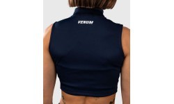 Venum Sculpt Shape moteriškas crop top, tamsiai mėlynas